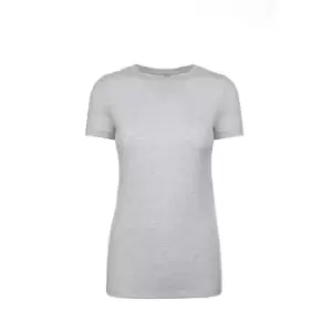 Image of Next Level Womens/Ladies Tri-Blend T-Shirt (XL) (Heather White)