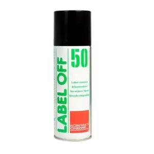 image of Kontakt-Chemie 81009-AA Label Off 50 Label Remover 200ml