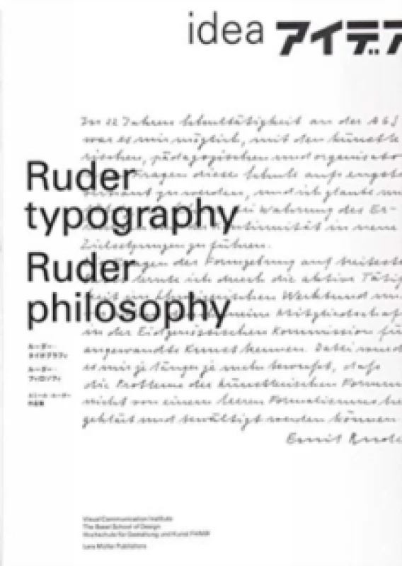 Image of Ruder Typography-Ruder Philosophy : Idea No. 333 Paperback / softback