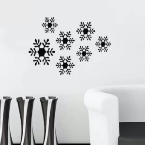 Image of OBSNOEL-6 Black Decorative Wall Sticker