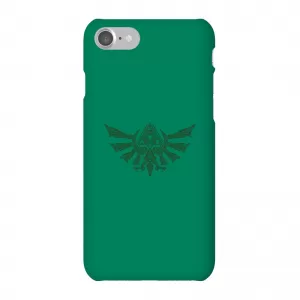 image of Nintendo The Legend Of Zelda Tribal Hyrule Crest Phone Case - iPhone 7 - Snap Case - Gloss