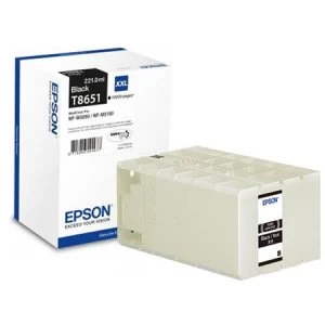Image of Epson T8651 Black Ink Cartridge