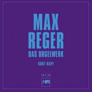 image of Kurt Rapf & Max Reger Das Orgelwerk by Kurt Rapf CD Album