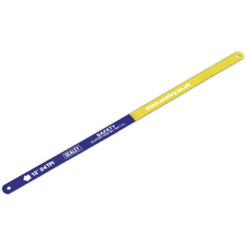 Image of Loops 10 PACK - 300mm Hacksaw Blades - 24 TPI - HSS Bi-Metal Multi Material Cutting Multi