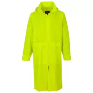 S438YERS - sz s Classic Adult Rain Coat - Yellow - Yellow - Portwest