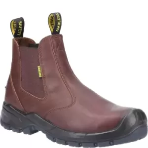 Amblers Unisex Adult Leather Safety Boots (3 UK) (Brown)