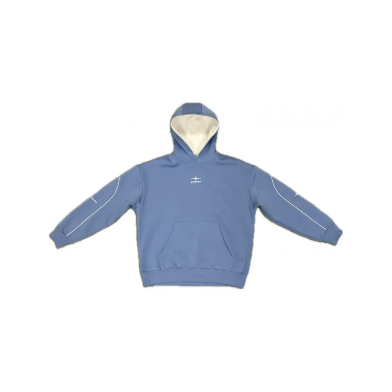 Image of Project X Paris Hooded sweatshirt Project X Paris Kickoff Bleu Male S