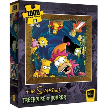 Image of The Simpsons: Treehouse of Horror - Happy Haunting Jigsaw Puzzle - 1000 Pieces