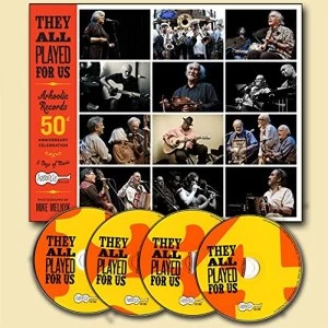 image of Various Artists They All Played For Us Arhoolie Records 50th Anniversary Celebration 4CD BK