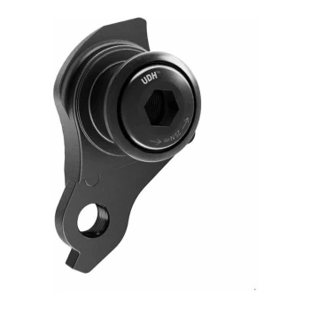 image of UNIVERSAL DERAILLEUR HANGER ALUMINUM, BLACK: BLACK UDH1 - Sram