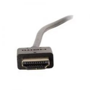 image of C2G Ultra Flexible High Speed HDMI Cable with Low Profile 0.6m