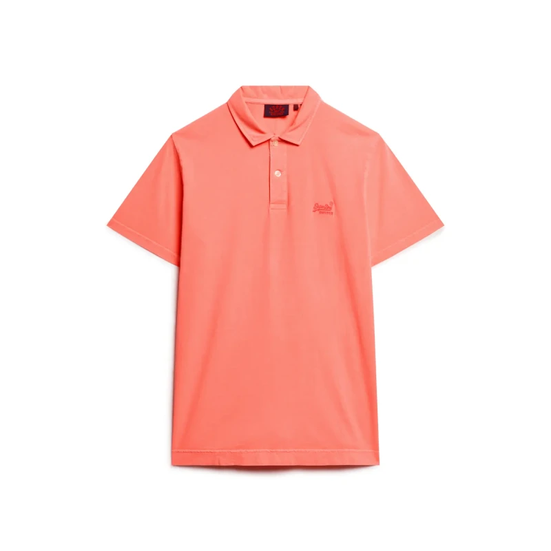 Image of Superdry Polo shirt Superdry Essential Logo Rose Male XL