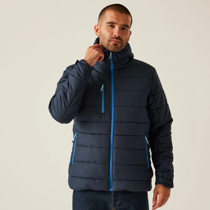 Image of Regatta Regatta Men 'Navigate' Thermal Jacket in Mid Navy Size: Small Mid Navy S Male 5063019155197