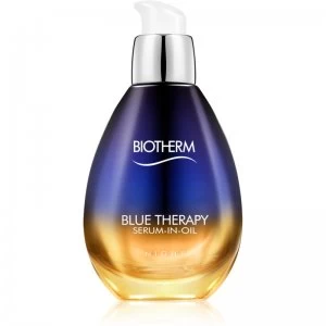 image of Biotherm Blue Therapy Night Serum with Anti-Wrinkle Effect 50ml