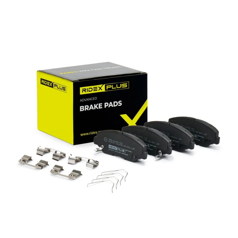 Image of RIDEX PLUS Brake pad set RIDEX PLUS 402B0406P