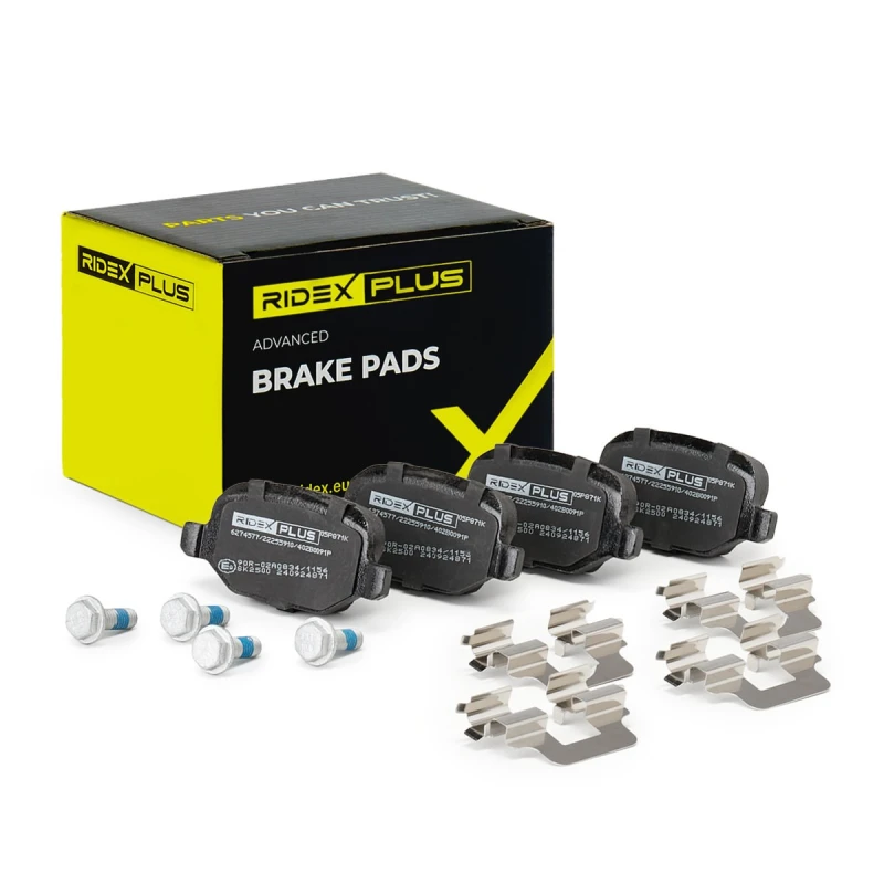 Image of RIDEX PLUS Brake pad set RIDEX PLUS 402B0091P