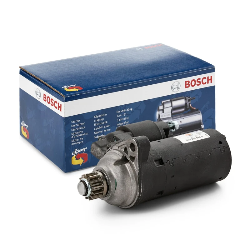 Image of Bosch 0 986 024 550 Starter motor 1,7kW, 12V, Number of Teeth: 13 Starter (2)