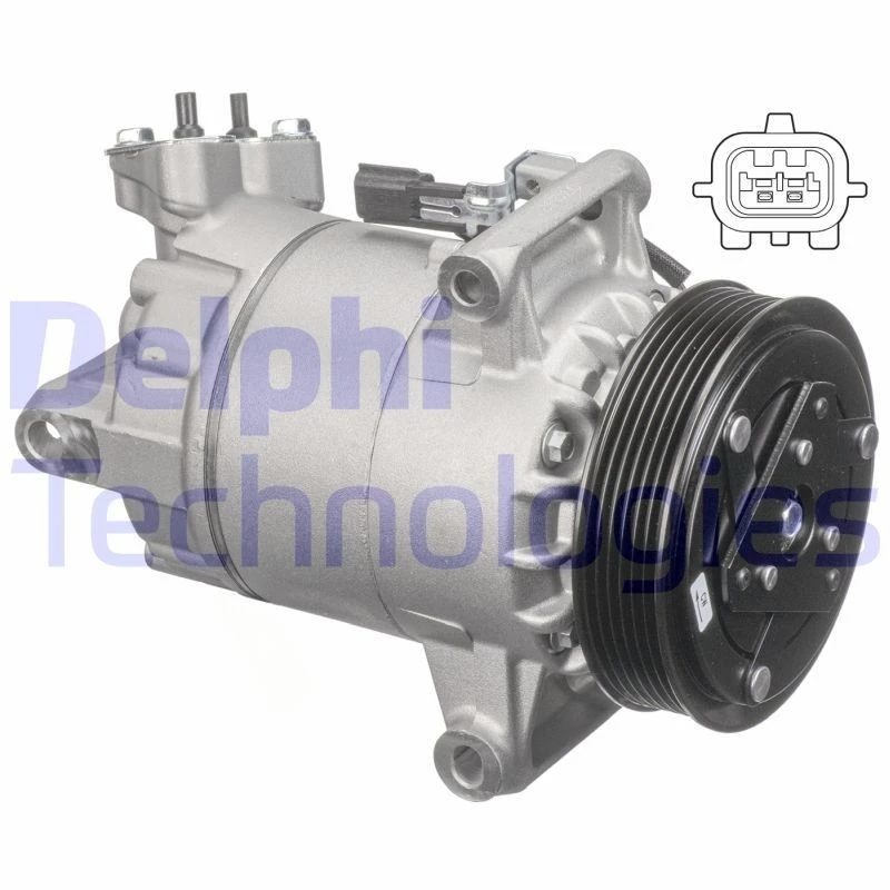 Image of DELPHI Air conditioning compressor DELPHI TSP0155927