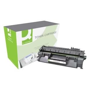 Image of Q-Connect HP 80A Black Laser Toner Ink Cartridge