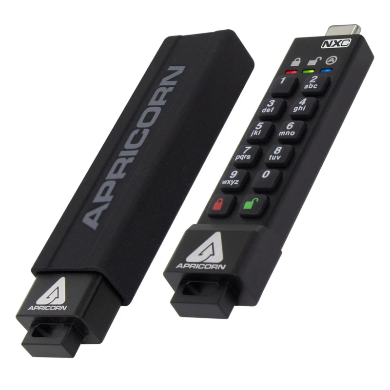 Image of Apricorn Aegis Secure Key 3NXC USB flash drive 64GB USB Type-A 3.2 Ge