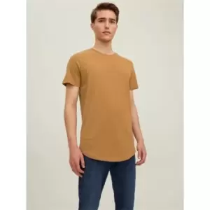 Image of Jack and Jones Noa Short Sleeve Crew T Shirt Mens - Brown