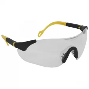 image of Worksafe 9208 Sports Style Clear Safety Glasses with Adjustable Arms