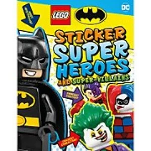 Image of DK Books LEGO Batman Sticker Super Heroes and Super-Villains Paperback