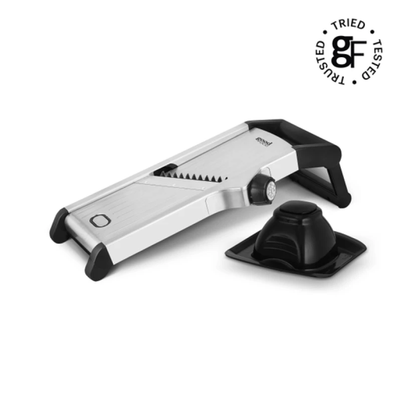 Image of Tower Tower Good Food in Partnership with Chef's Mandolin Slicer, GF847073 in Silver Silver A Unisex 5056462378350