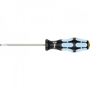 image of Workshop Slotted screwdriver Wera 3335 05032003001 Blade width 4mm Blade length 100 mm