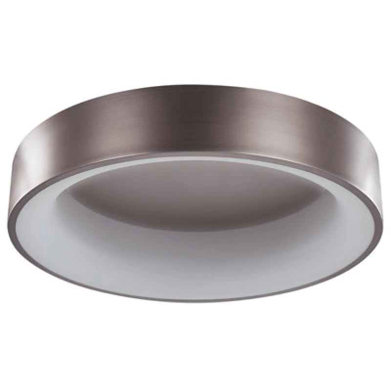 Image of Beliani LED Ceiling Lamp Dawei Metal Light Brown