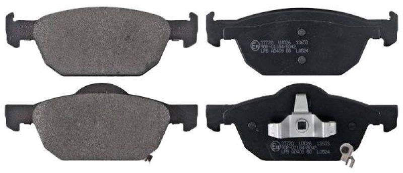 Image of A.B.S. 37720 Brake pad set with acoustic wear warning Brake Pad Set,disc brake (402)