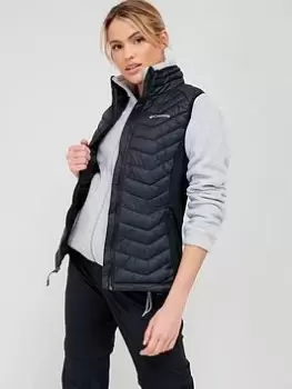 Columbia Powder Pass Vest - Black, Size L, Women