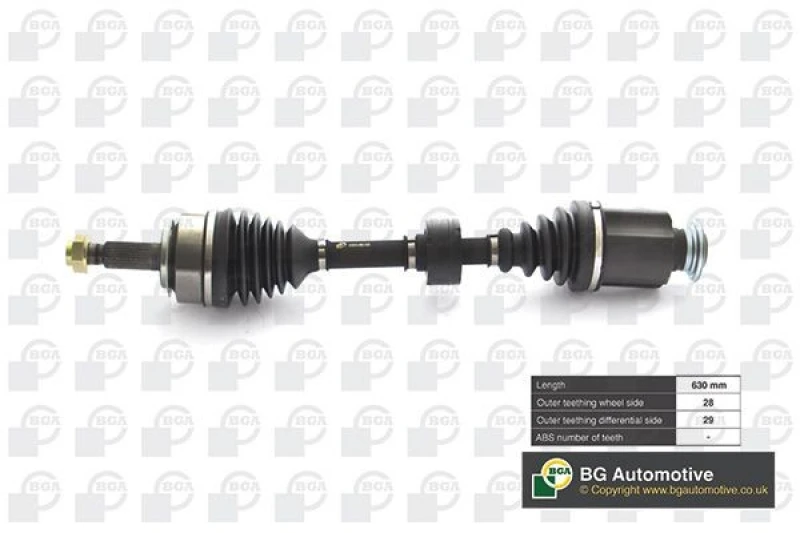 Image of BGA Drive shaft BGA DS2519R