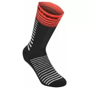 image of Drop socks 19 2020: black/bright red s AP17065201303S - Alpinestars