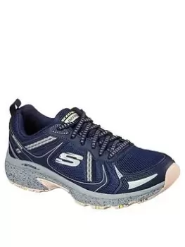Image of Skechers Hillcrest Trainers, Navy, Size 5, Women
