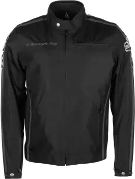 Image of Helstons King Motorcycle Textile Jacket, black, Size 2XL, black, Size 2XL