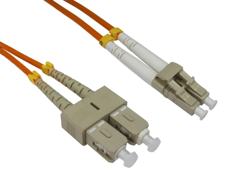 Image of Cables Direct CDL 1m OM2 Fibre Cable LC - SC