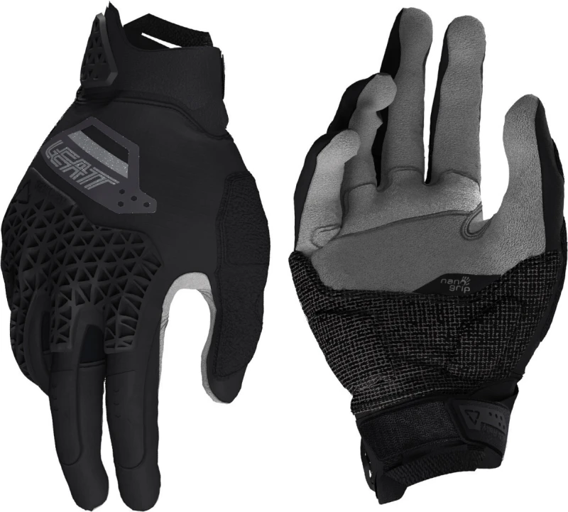 Image of Leatt ADV Rally 5.5 Motorcycle Gloves, black, Size L for Men