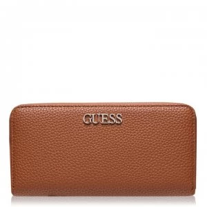 Image of Guess Large Alby Purse - Cognac-COG