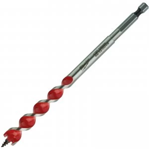 Image of Milwaukee Speed Feed Wood Drill Bit 13mm 165mm