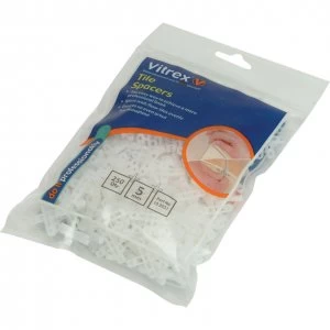 image of Vitrex Floor Tile Spacers 5mm Pack of 500