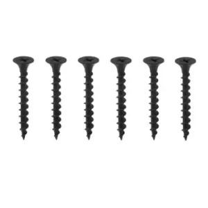 Moderix Black Coarse Thread Drywall/Plasterboard Screws - Sharp Point - Size 4.2