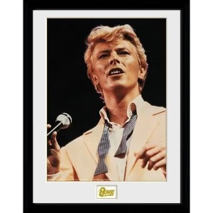 image of David Bowie Bow Tie Collector Print