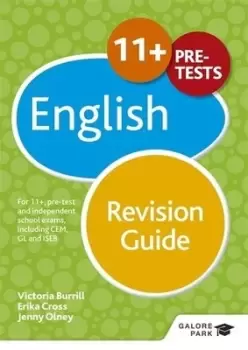 Image of 11+ English revision guide by Erika Cross