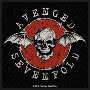 image of Avenged Sevenfold - Distressed Skull Standard Patch