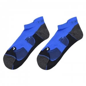 image of Karrimor 2 Pack Running Socks Mens - Blue/Navy