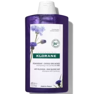 image of KLORANE Anti-Yellowing Shampoo with Centaury 13.5 fl. oz