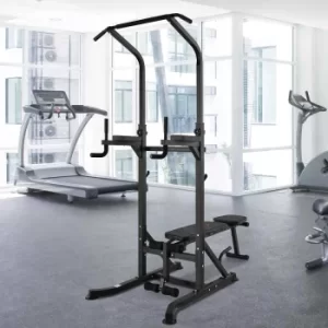 Image of Multifunctional and Foldable dip stand, black