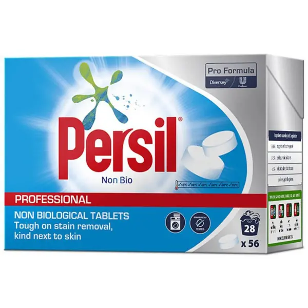 image of Persil Professional Non Bio Washing Tablets 168 Tablets