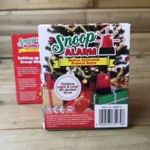 Image of Motion Activated Christmas Present Snoop Alarm With A Flashing Light And 90 Decibel Siren